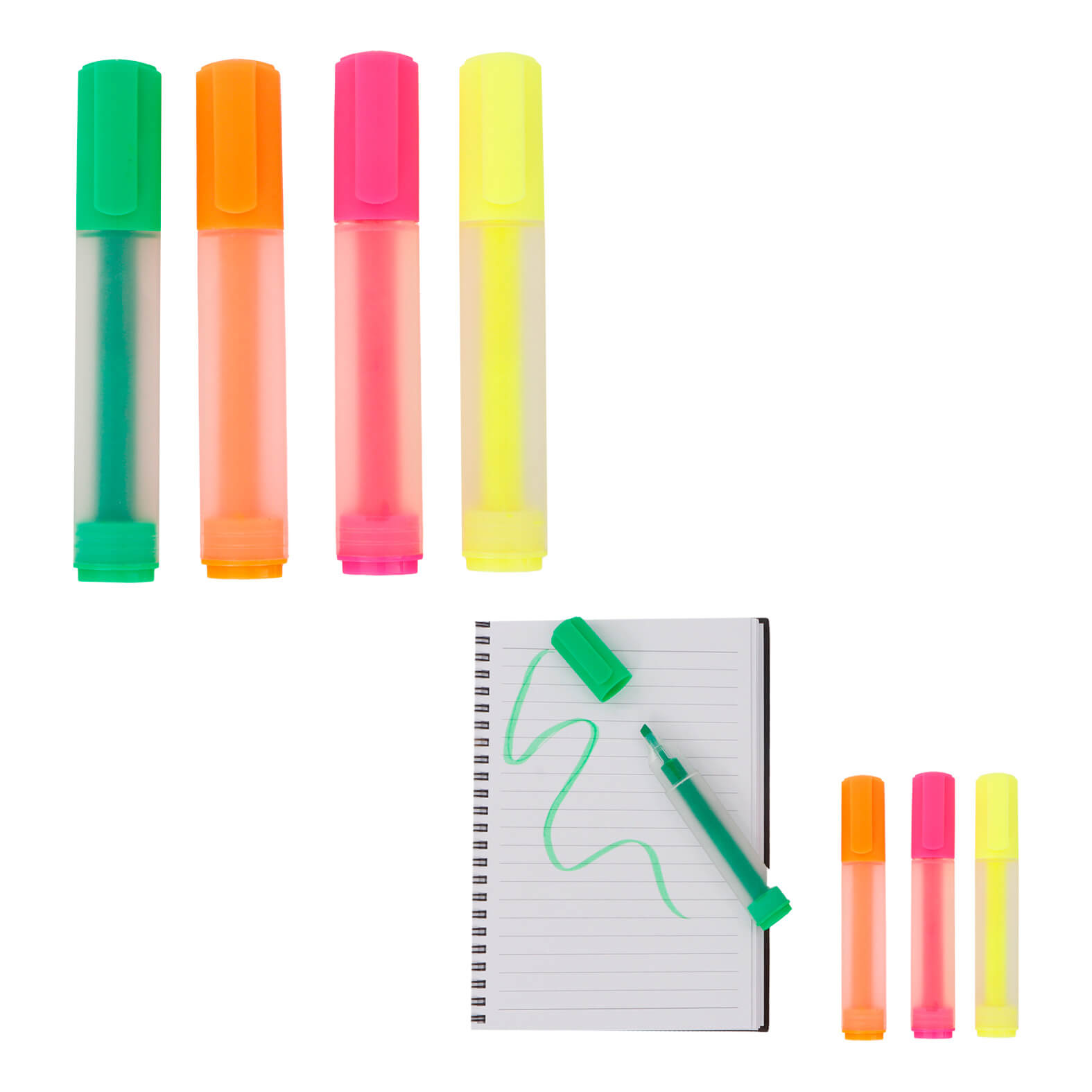 Marcatextos promocionales colori