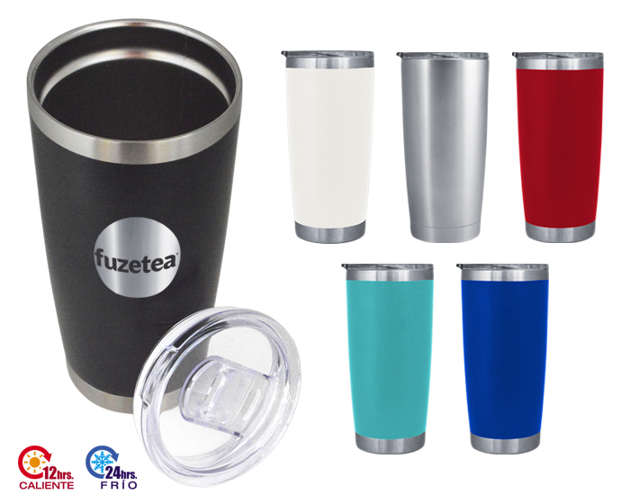 Termo promocionales doble pared acero lutzen