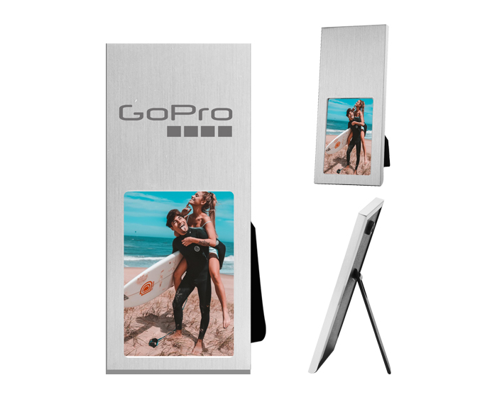 Portarretratos promocionales de aluminio ediz