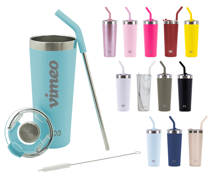 Termo promocionales doble pared acero inoxidable 22 oz  nayad trouper