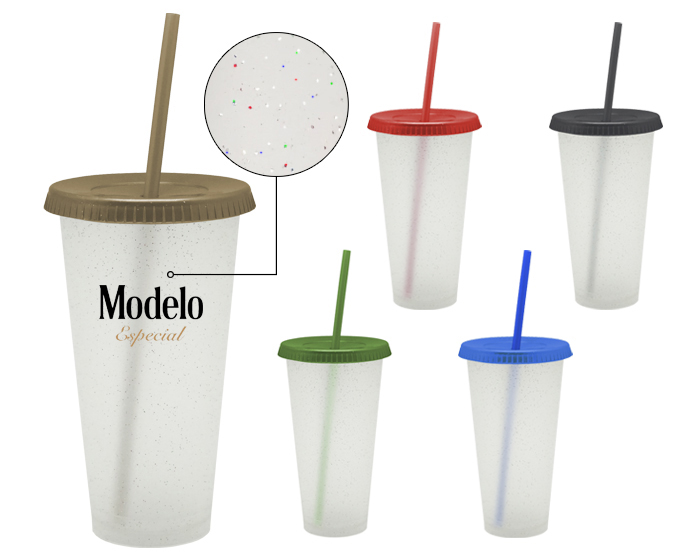 Vaso promocionales de plastico lib