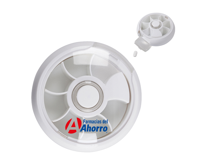 Pastillero promocionales redondo giratorio oceanic