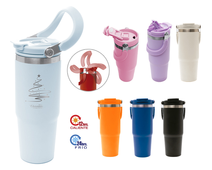 Termo promocionales de acero inoxidable de 900 ml  karry