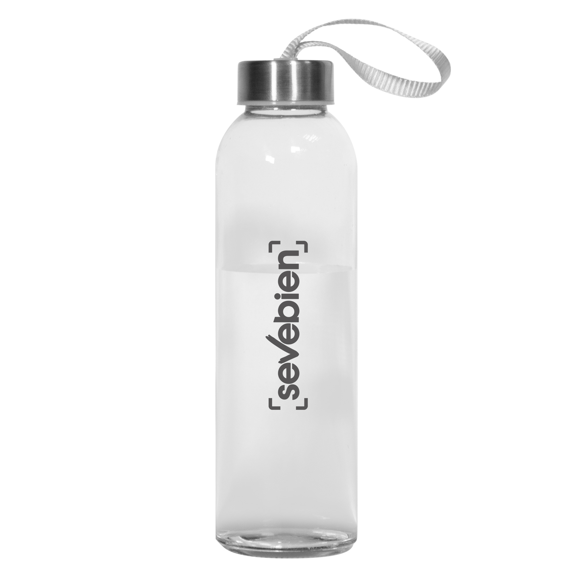 Botella de vidrio anana