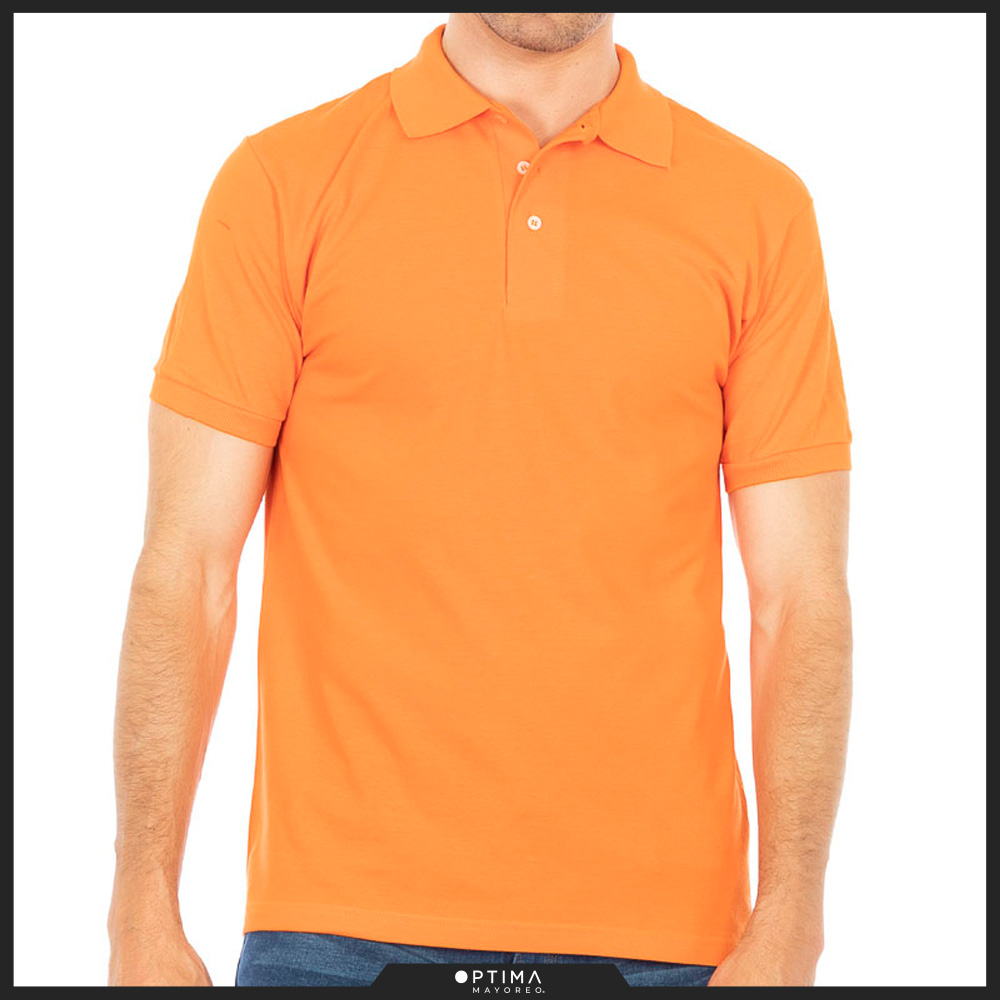 Playera tipo polo caballero