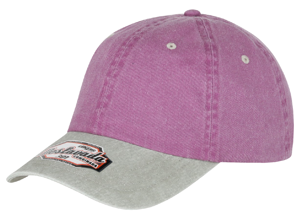 Gorra deslavada combinada